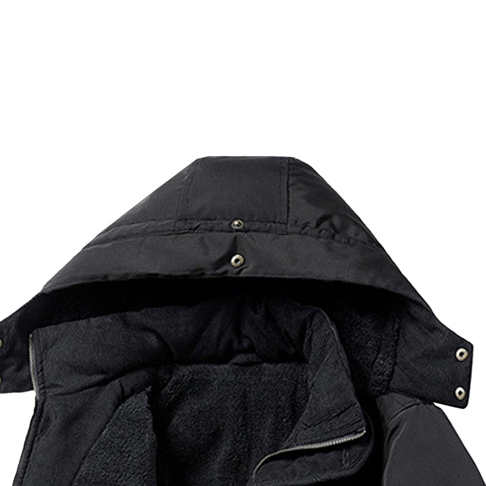 CRONOS Padded hooded jacket【BLACK】 CRONOS Padded hooded jacket【BLACK】